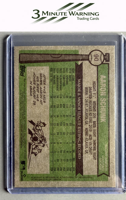 2025 Topps Heritage #90 Aaron Schunk