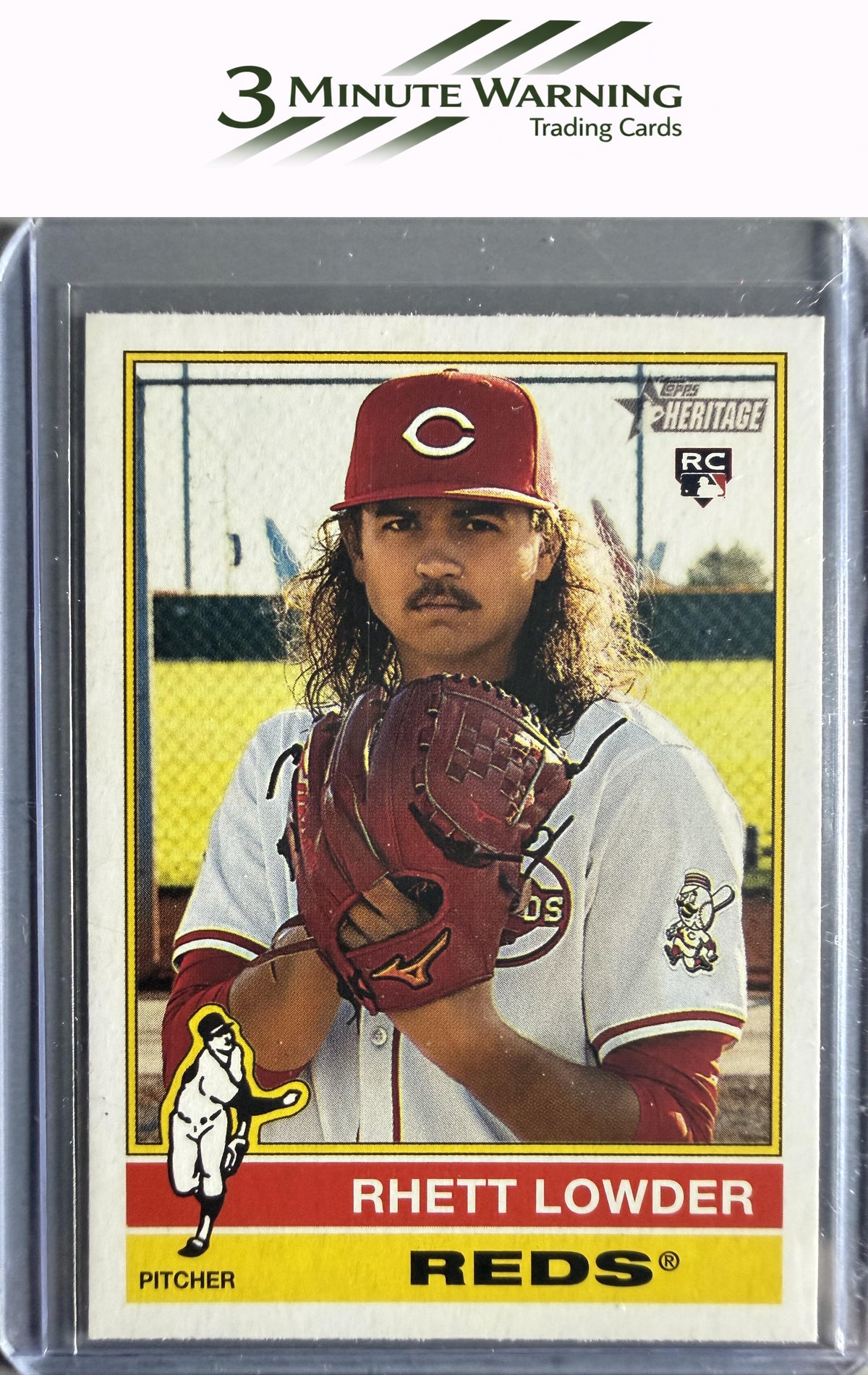 2025 Topps Heritage #181 Rhett Lowder