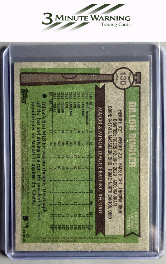 2025 Topps Heritage #130 Dillon Dingler