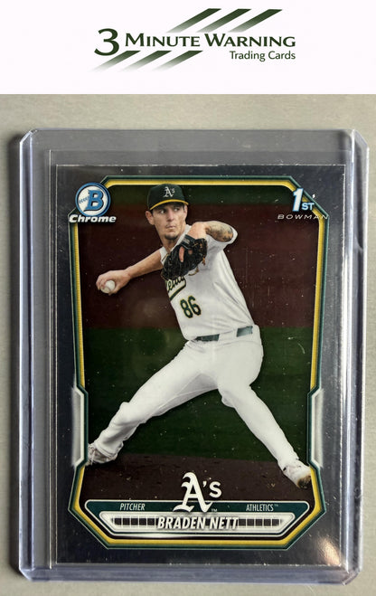 2026 Bowman #BCP-137 Braden Nett Chrome Prospects