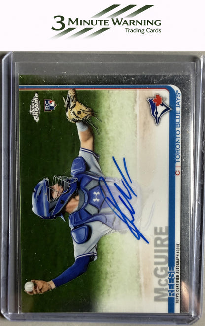 2019 Panini Prizm #RA-RM Reese McGuire Rookie Autographs
