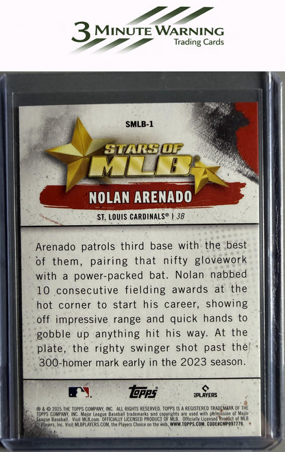 2025 Topps #SMLB-1 Nolan Arenado Stars of MLB