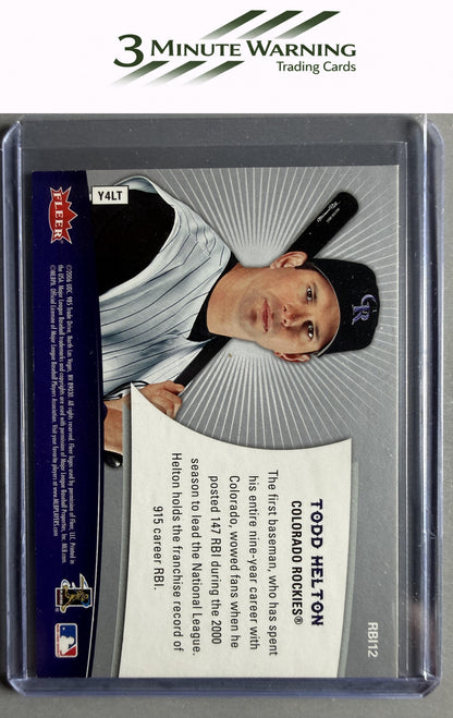 2006 Ultra #RBI12 Todd Helton RBI Kings