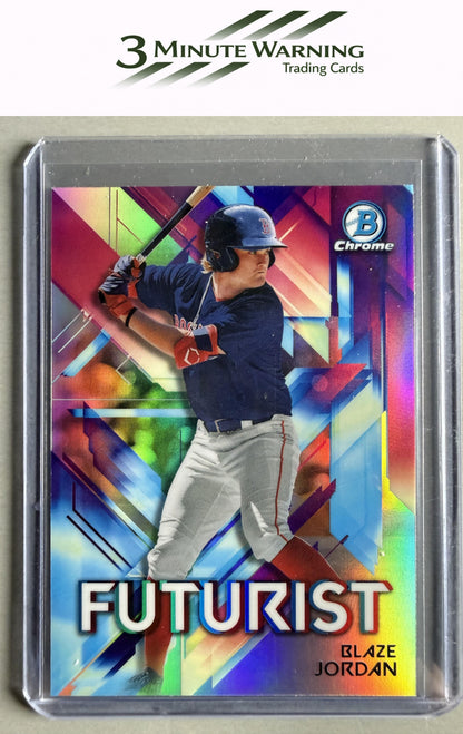 2021 Bowman #FUT-BJ Blaze Jordan Chrome Futurist
