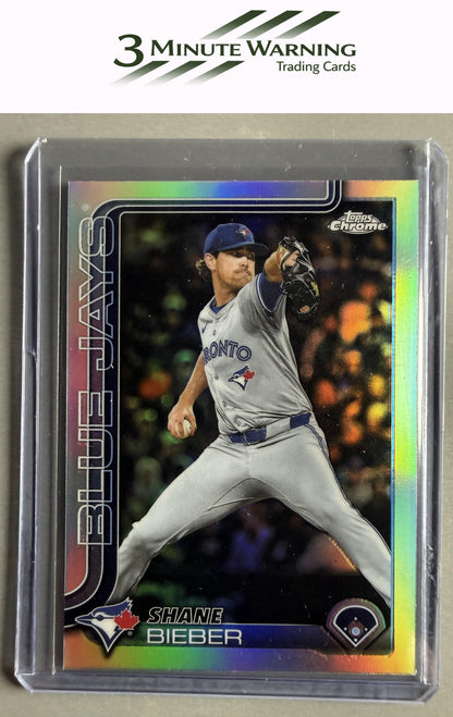 2025 Topps Chrome Update #USC52 Shane Bieber Refractor