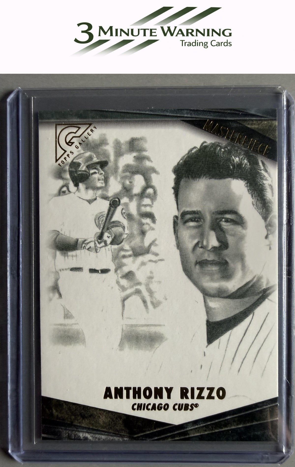 2018 Topps Gallery #M-22 Anthony Rizzo Masterpiece