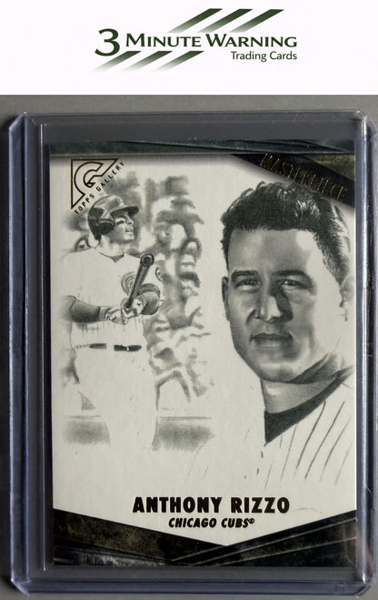 2018 Topps Gallery #M-22 Anthony Rizzo Masterpiece