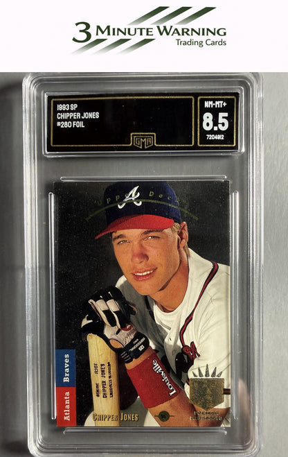 1993 SP #280 Chipper Jones GMA 8.5