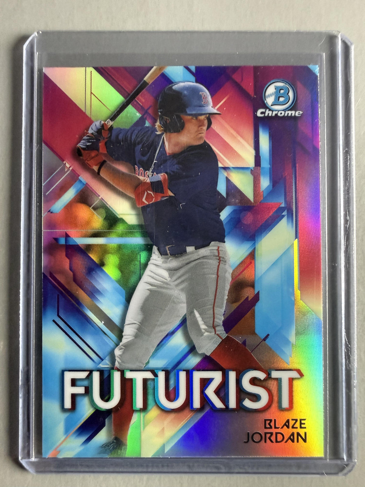 2021 Bowman #FUT-BJ Blaze Jordan Chrome Futurist