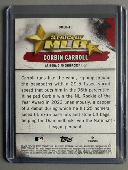 2025 Topps #SMLB-15 Corbin Carroll Stars of MLB