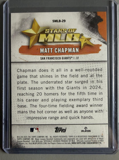 2025 Topps #SMLB-29 Matt Chapman Stars of MLB