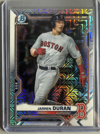 2021 Bowman Chrome #BCP-170 Jarren Duran Prospects Mojo Refractor