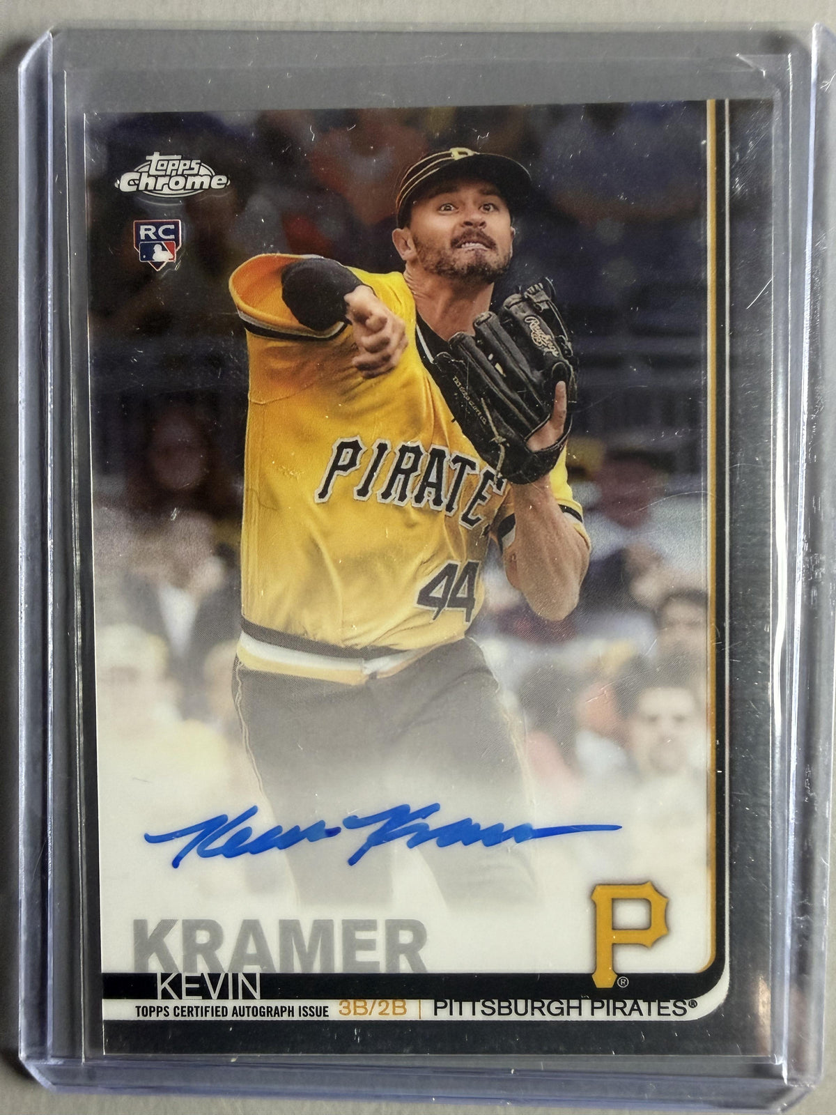 2019 Topps Chrome #RA-KK Kevin Kramer Rookie Autographs