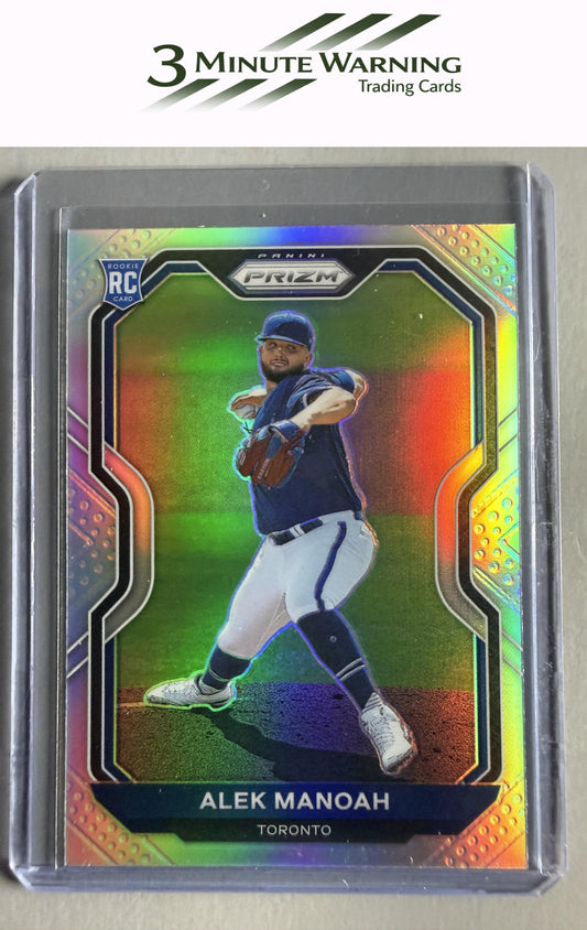 2021 Panini Prizm #94 Alek Manoah Silver Prizm