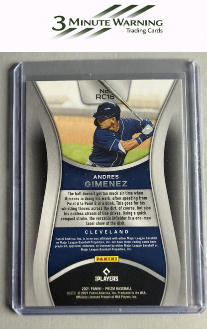 2021 Panini Prizm #RC16 Andres Gimenez Rookie Class