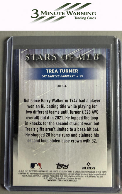 2022 Topps #SMLB-47 Trea Turner Stars of MLB