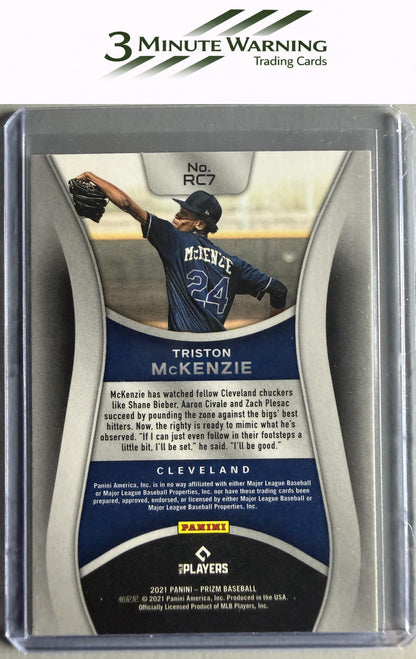 2021 Panini Prizm #RC7 Triston McKenzie Rookie Class