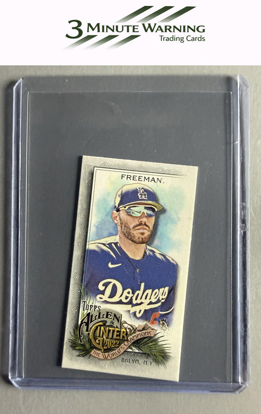 2022 Topps Allen & Ginter #18 Freddie Freeman Mini