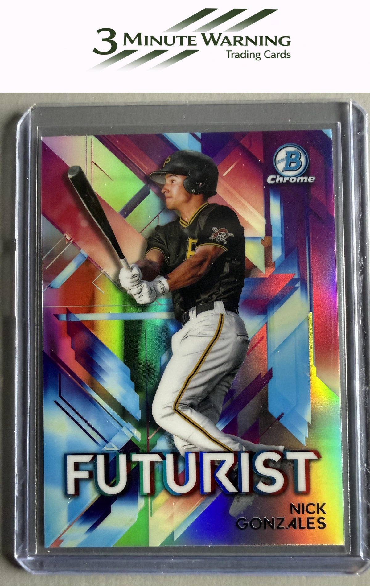 2021 Bowman #FUT-NG Nick Gonzales Chrome Futurist