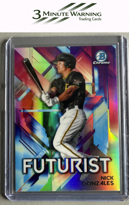 2021 Bowman #FUT-NG Nick Gonzales Chrome Futurist