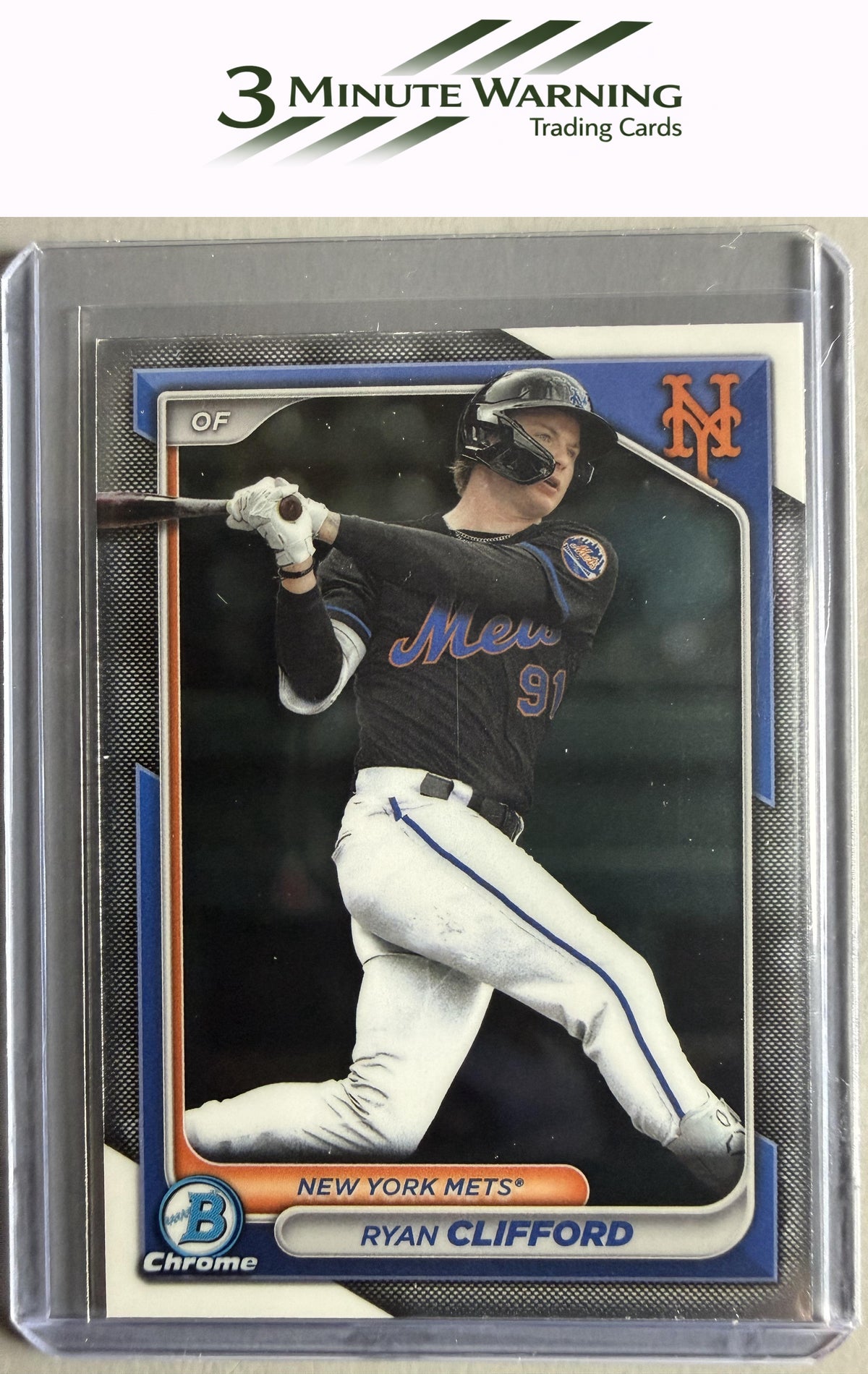 2024 Bowman #BCP-1 Ryan Clifford Chrome Prospects