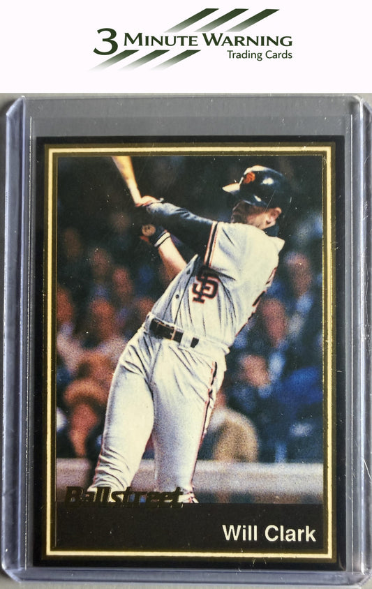 1991 Ballstreet #9 Will Clark