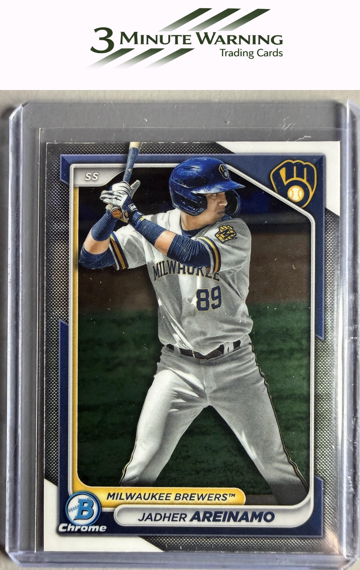 2024 Bowman #BCP-2 Jadher Areinamo Chrome Prospects