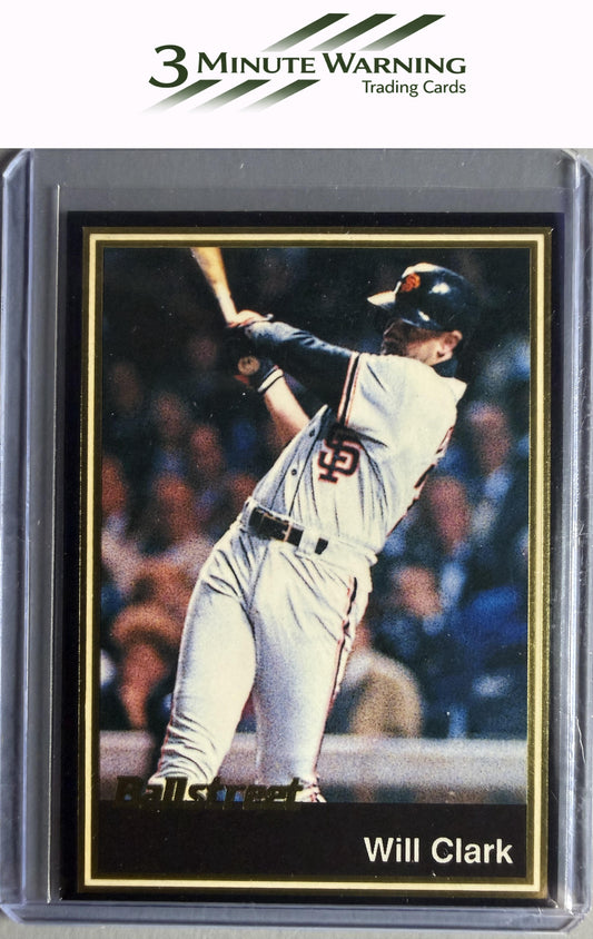 1991 Ballstreet #9 Will Clark