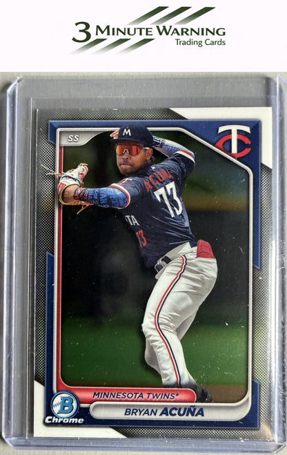 2024 Bowman #BCP-4 Bryan Acuna Chrome Prospects