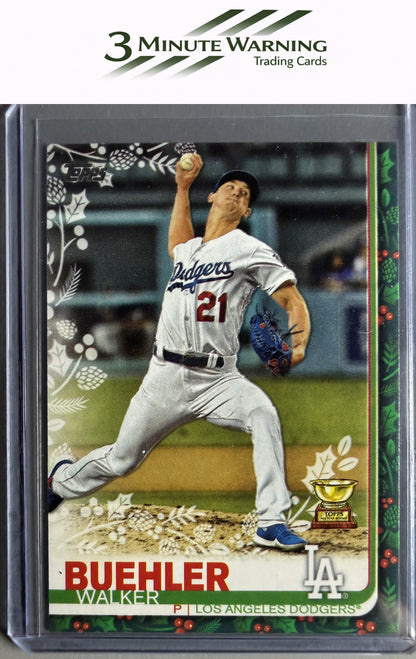 2019 Topps Holiday #HW187 Walker Buehler