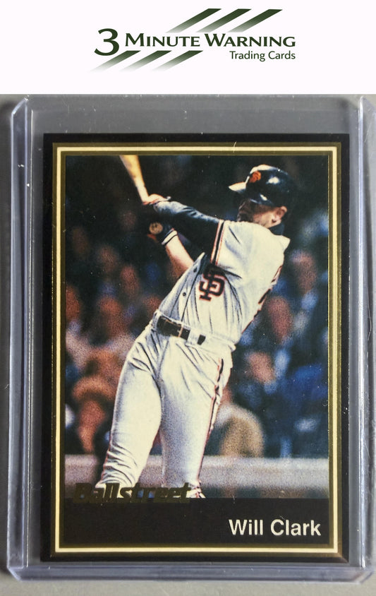 1991 Ballstreet #9 Will Clark
