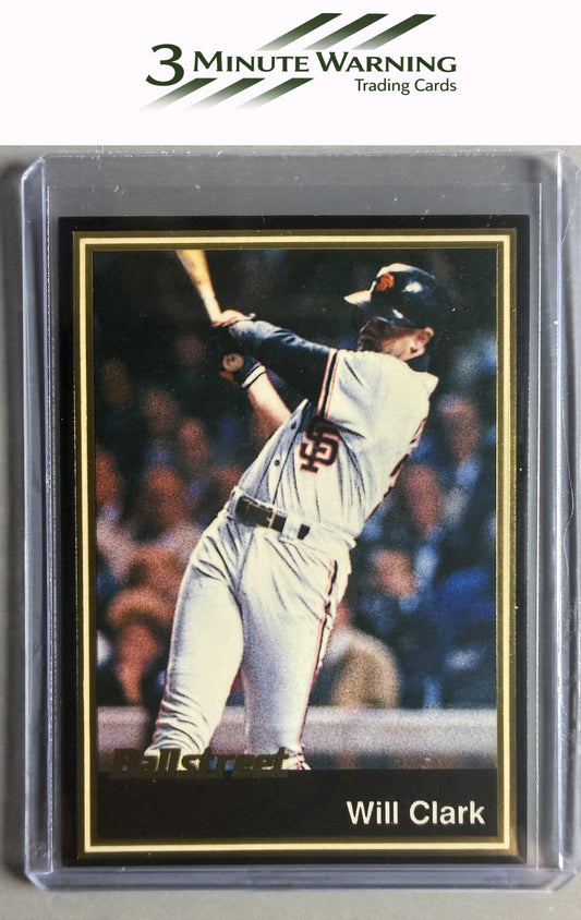 1991 Ballstreet #9 Will Clark
