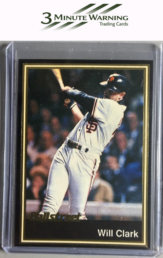 1991 Ballstreet #9 Will Clark