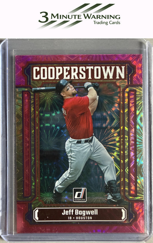2023 Donruss #CT7 Jeff Bagwell Cooperstown Pink Fireworks
