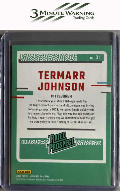 2023 Donruss #31 Termarr Johnson