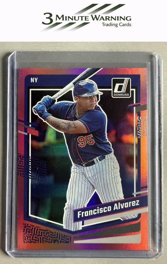 2023 Donruss #149 Francisco Alvarez Holo Pink