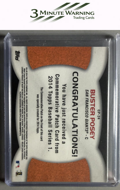 2014 Topps #CP-24 Buster Posey Commemorative Patches