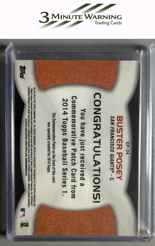 2014 Topps #CP-24 Buster Posey Commemorative Patches