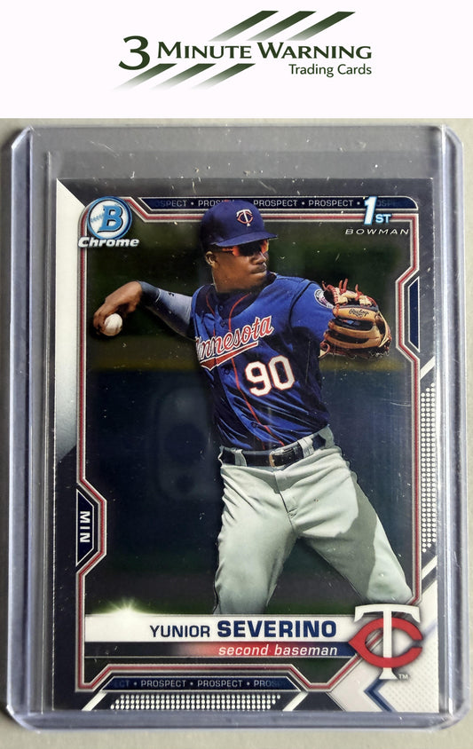 2021 Bowman #BCP-140 Yunior Severino Chrome Prospects