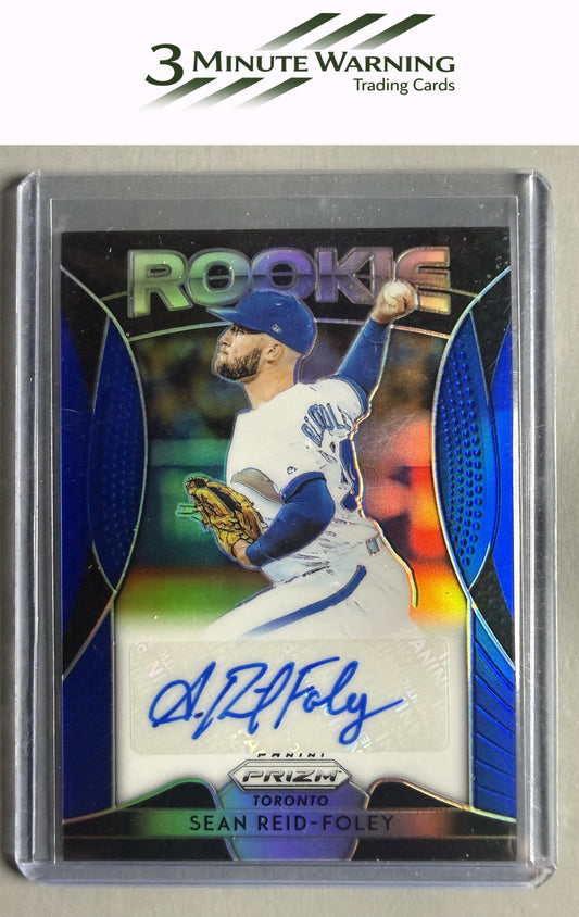 2019 Panini Prizm #RA-SR Sean Reid-Foley Rookie Autographs Blue Prizm