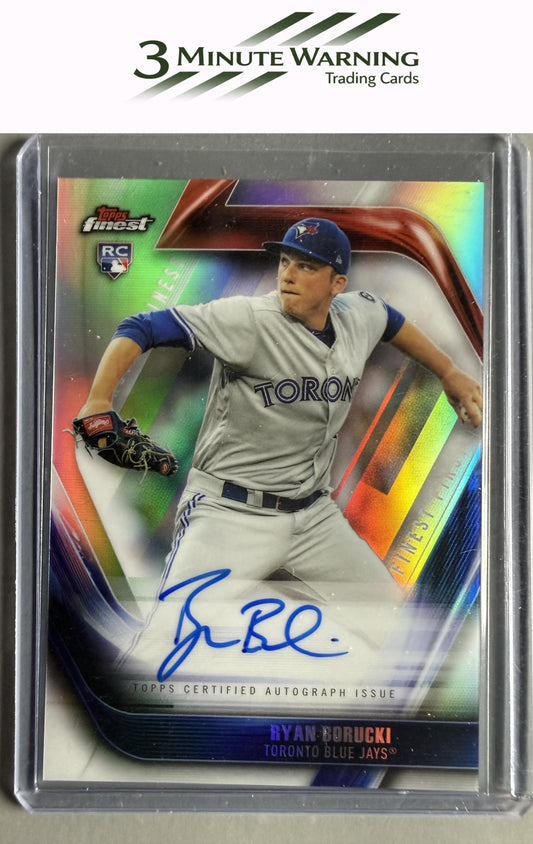 2019 Finest #FFA-RB Ryan Borucki Finest Firsts Autographs