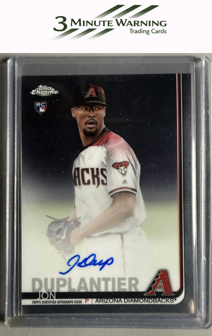 2019 Topps Chrome #RA-JD Jon Duplantier Rookie Autographs