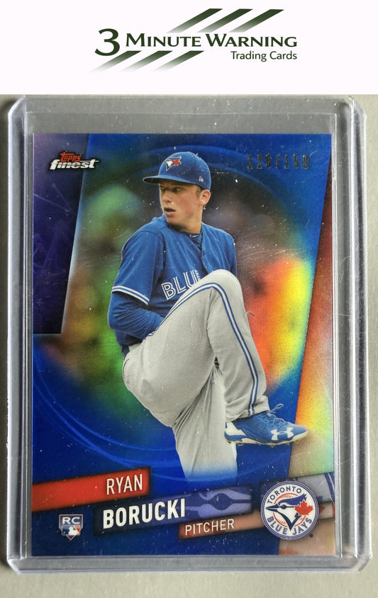 2019 Finest #41 Ryan Borucki Blue Refractor #/150