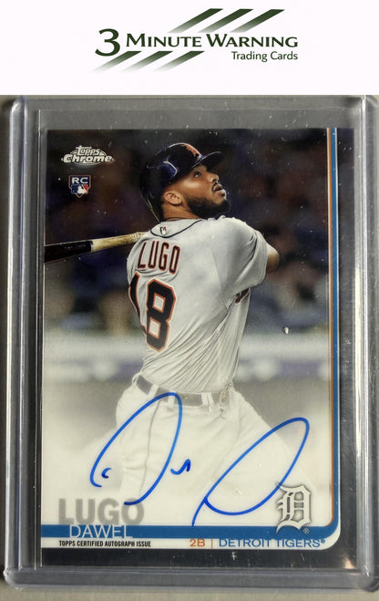 2019 Topps Chrome #RA-DL Dawel Lugo Rookie Autographs