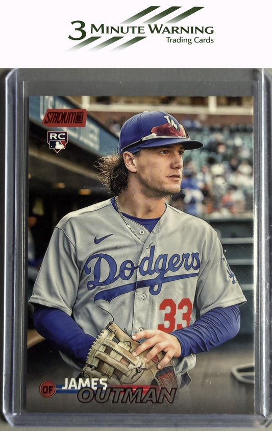 2023 Stadium Club #21 James Outman Red Foil