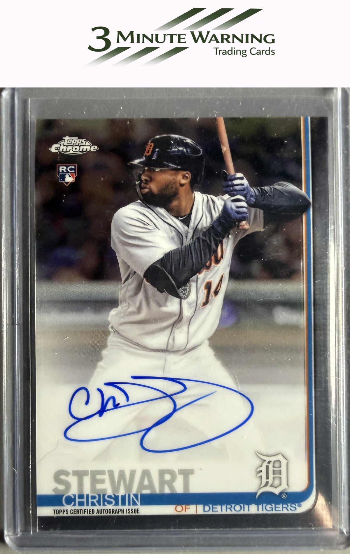 2019 Topps Chrome #RA-CST Christin Stewart Rookie Autographs