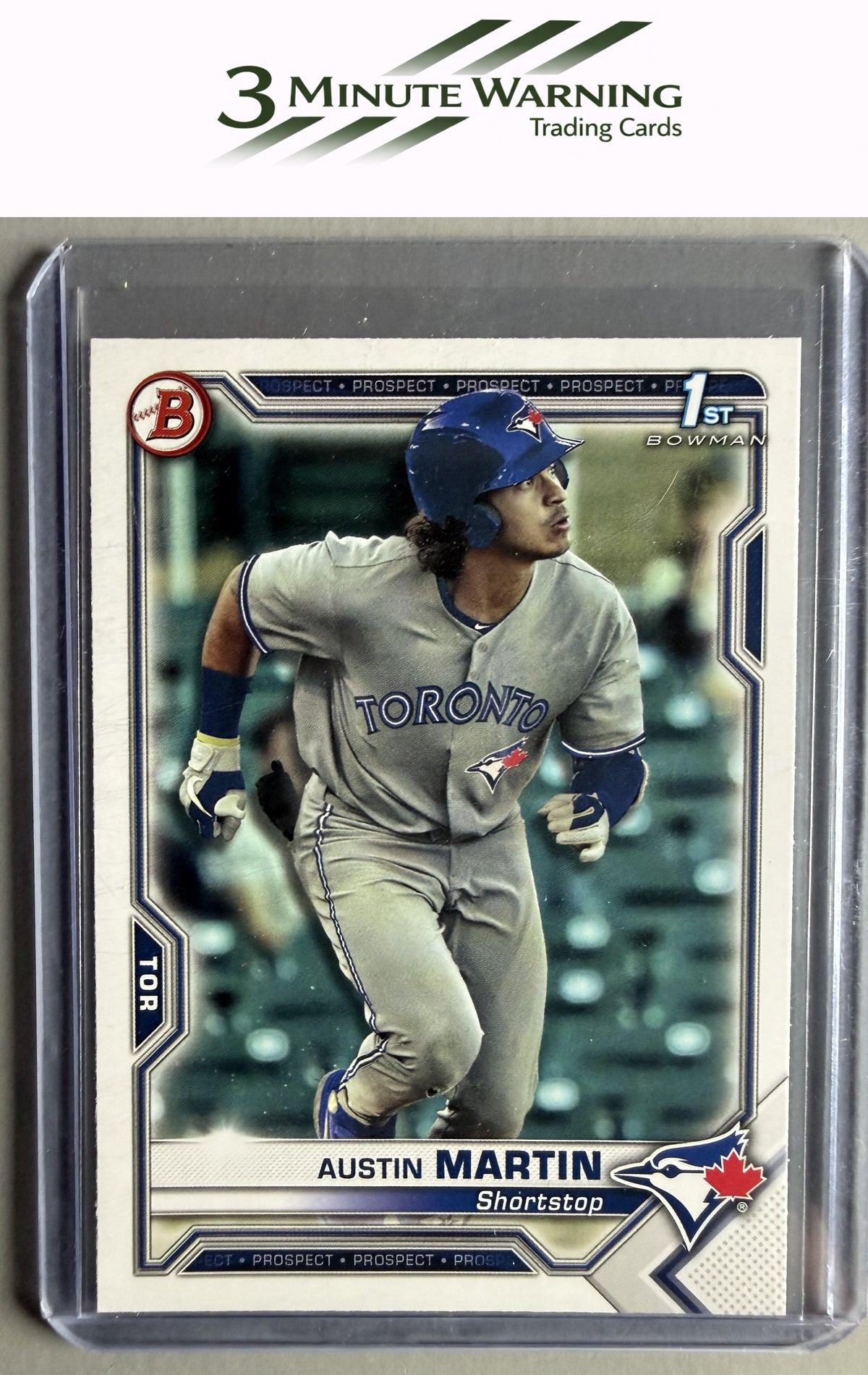 2021 Bowman #BP-87 Austin Martin Prospects