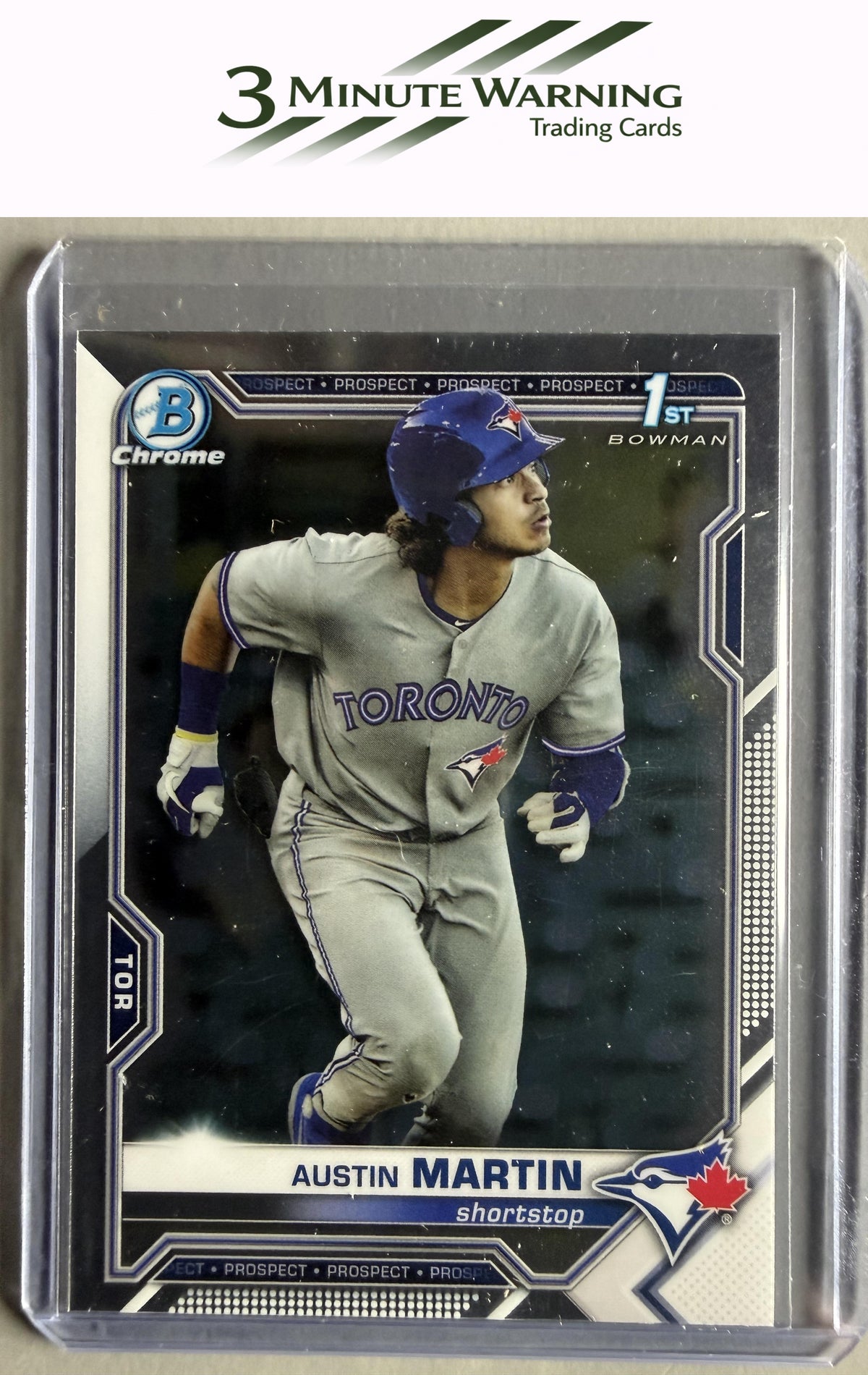 2021 Bowman #BCP-87 Austin Martin Chrome Prospects