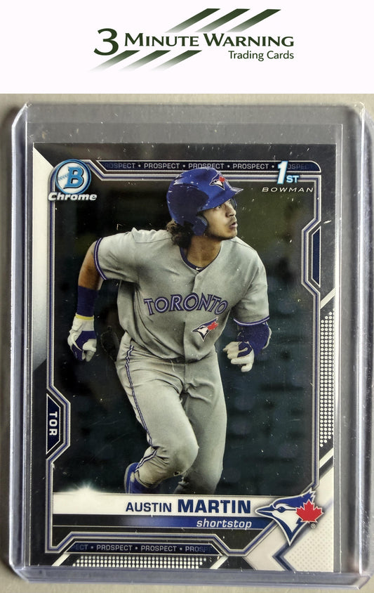 2021 Bowman #BCP-87 Austin Martin Chrome Prospects