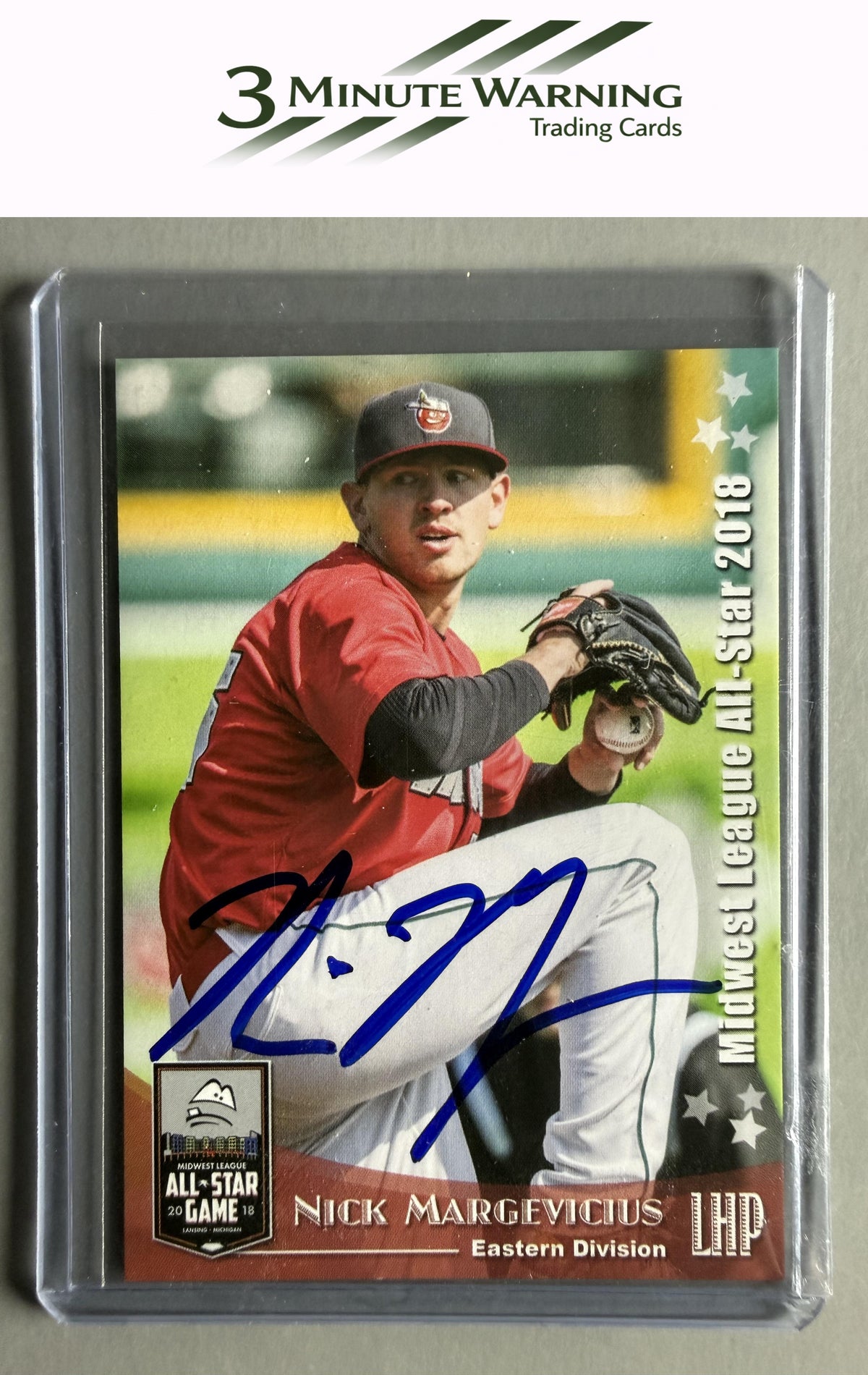 2018 Grandstand Midwest League All-Stars #NNO Nick Margevicius Signed